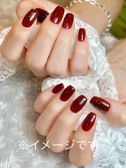 【オフなし　ワンカラー】※根本から先端まで1色で仕上げます。ドライケア、ファイリング込み。