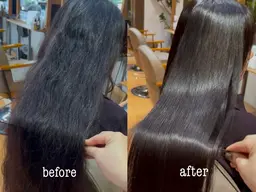 【リタッチストレート】低ダメージMASHUモイスト💁🏻♀️+シャンプードライ料金込