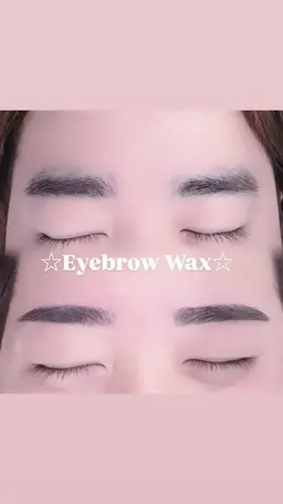 🍒【メンズにも人気👦🏻】アイブロウwax+間引き🍒(指名料込)