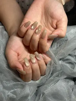 【チップ長さだし】マグネットネイル9900円→8800