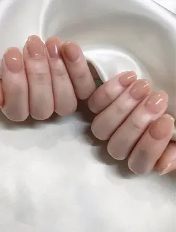 【全員/オフあり】シンプル✨ワンカラー・フィルインで自爪に優しい✨