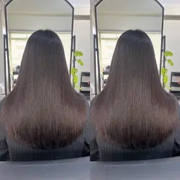 美髪【縮毛矯正】+トリートメント※ロング料金無料※16500円