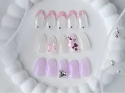 9月限定🏖【練習モデル】🩵オフあり🩵長さ出し💅マグネットorパウダー💅(注意事項を必ずお読みください⚠️)
