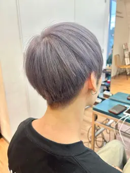 【🎐メンズ限定🎐】デザインCUT+Wカラー+スチームTreatment(カット+ブリーチ+カラー+スチームTr)