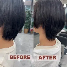 【ここが少し嫌だな、解消する】カット➕ニュアンスパーマ