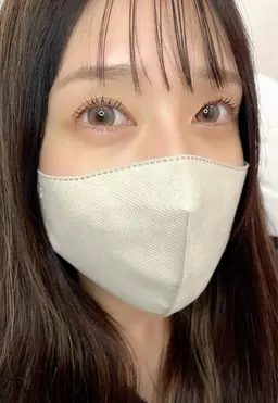 小顔効果抜群🫧束感上下パーマ