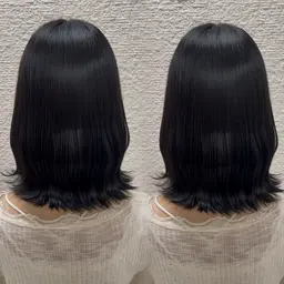 【実習生、就活生必見👀🖤】黒染めしない暗染めカラー