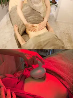 【高周波🔥EMS付き🔥深部を温め】腸マッサージ&内臓引き上げ指圧💥引き締めくびれ特化💥【60分/5800円】