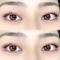 上下パリジェンヌ🫧ブラックティント🖤🩶エクステのオフがある場合は10分前来店(オフ代550円)