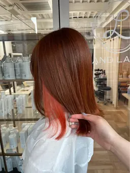 【  カット+カラー+生トリートメント  】🧡🧡