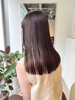 髪質改善ストレート