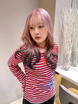 💗🕯️《ブリーチモデル募集❕透明感UP》ブリーチ＋オンカラー🕯️💗