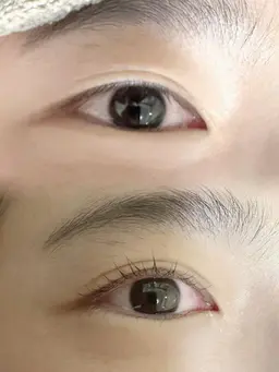 🌈まつ毛パーマ【美容液+トリートメント+コーティング剤】付き