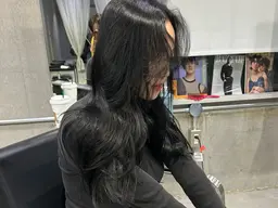 【ミニモ学割限定】韓国式顔まわりカット+水光ケアカラー+トリートメント