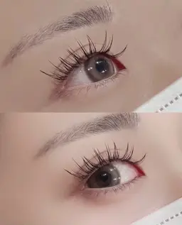 🦋ラッシュリフト+エクステ80本🦋