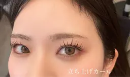 【パリジェンヌorまつげパーマ】 70min ¥5,500
