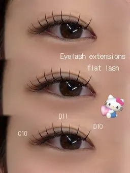 【ご新規様】エクステ~100本👁️🎀ナチュラルに🫧フラットラッシュ🪽オフ無料 ［亀戸］