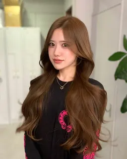 【透明感アップ🌿🫧】ブリーチなしダブルカラー+高保湿トリートメント