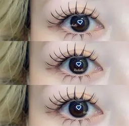 💞パリエク（100本flat lash）💞パリエクでデカ目効果⤴️目に輝きを👀✨束感コーティング仕上げ🎶