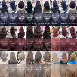 【✨️お客様人気カラー✨️】ケアブリ ーチを使用したダブルカラー、グラデ ーションカラー、ハイライトなんでも 可能です！