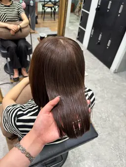 【冬カラー🧸🤎】ブラウンカラー➕クイックトリートメント🎶