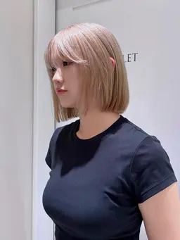 【U25】【夏はハイトーン👙🌴🌺】ブリーチありダブルカラー🎶