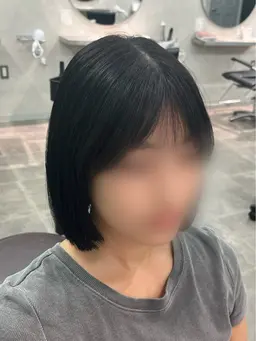 韓国ボブカット・肩上仕上がり(シャンプー・スタイリング込)