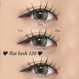 ♡LED flat lush 120本♡オフあり(90分程度