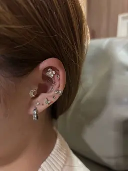 💎耳ツボジュエリー（パーツ20個以内）