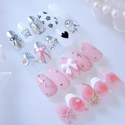 トレンド韓国ネイル𓂃🎀𓈒𓏸