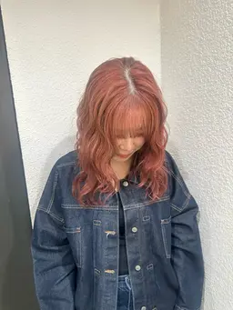 🎀【(10/9)暖色限定‼️】ブリーチリタッチ＋オンカラー 🎀