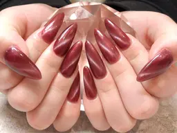 【オフあり・なし共通】アクリルスカルプ🦋ワンカラー✨