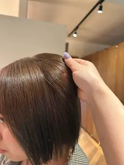 透明感たっぷりダブルカラー🤎🌰