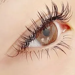 【練習モデル】下まつ毛エクステ　FIT LASH 40本