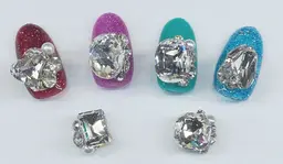 【オフ有り】1カラー＋立体パーツつけ放題4本