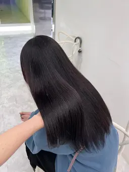 🌟ご新規様限定メニュー🌟超お得カット＋縮毛矯正(全体でもリタッチも可能)＋🫧髪質改善トリートメント🫧＋炭酸スパ