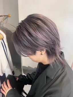 2ブリーチから作るメンズシャドウルーツ🥣岐阜でできる立体感カラー⭐️1日で最大限明るくしたい方向け