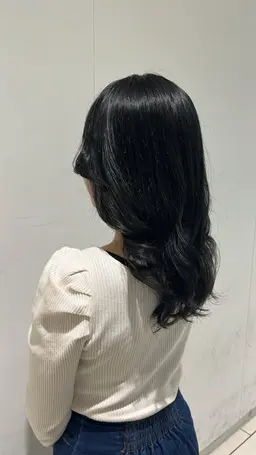 【暗髪カラー🖤】黒染めを使わない暗髪カラー※ロング料金なし🎀