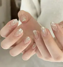 💗自爪💗ラメグラデーション💗ベース有り