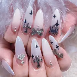 チップ長さ出し☆持ち込みデザイン★アート10本まで★