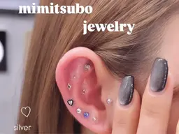 【耳ツボジュエリー】★SNSで話題★12個(片耳6個)3,300円