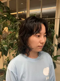 調整カット付き✂︎  レイヤーニュアンスパーマ⟡.·*.