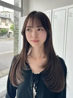 【🌼ダメージ毛で矯正できない方必見👀 】 髪質改善トリートメント🫧➕艶カラー🦋🎶♡ （ 土日 ＋1,000 ）