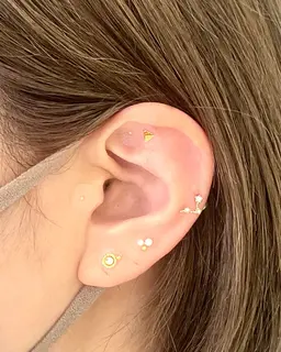 new✨耳つぼジュエリー💎✨両耳10​〜​15粒
