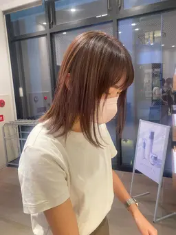 ブリーチなしダブルカラー+カット 💡