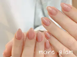 ハンド❣️美しいフォルムワンカラーorラメグラテーション3990円