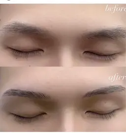 メンズのモデル様限定 眉毛WAX＆眉毛パーマ😊✨