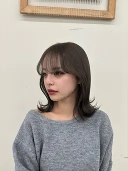 透明感艶カラー+CHAINONオリジナル高保湿トリートメント✨