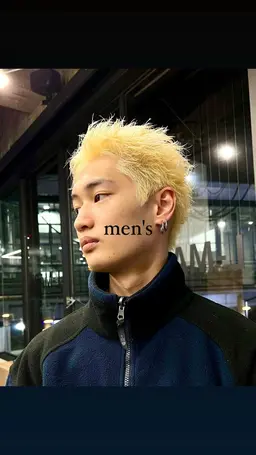 🔥メンズ限定🔥カット➕ブリーチカラー➕高濃度トリートメント