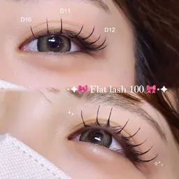 【🖤9/10までのご来店限定🖤】フラットラッシュ上120本《 通常6,830円→5,830円/国分寺🐾》